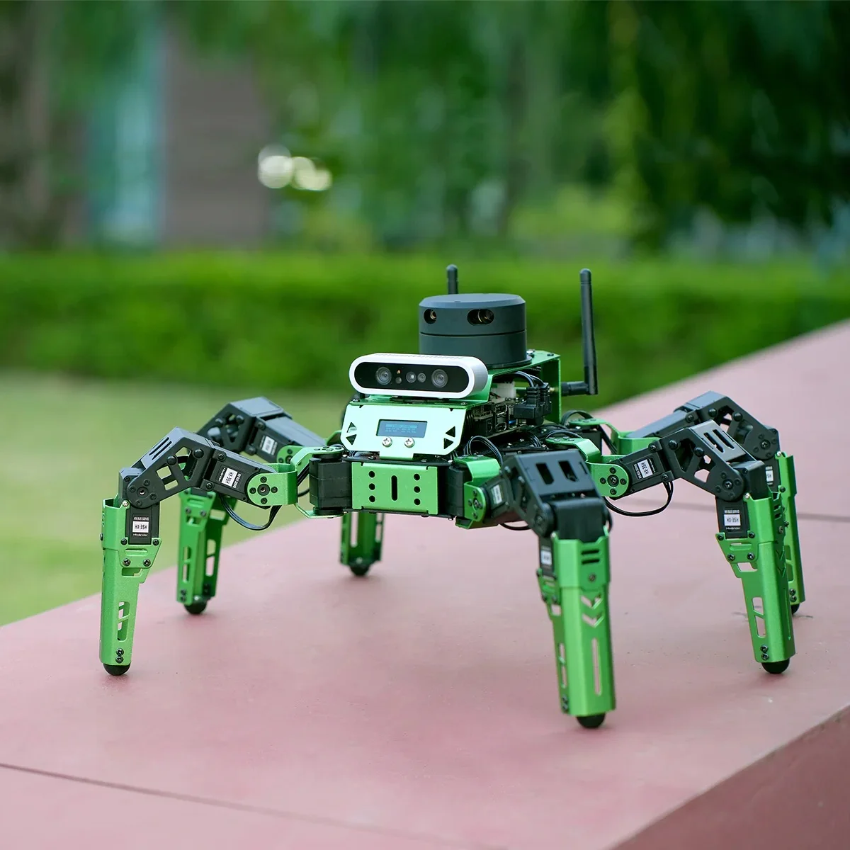 Robot de construction et programmation Kit hexapode Hiwonder JetHexa ROS Jetson Nano avec caméra de profondeur Lidarcartographie et navigation SLAM - Image 9