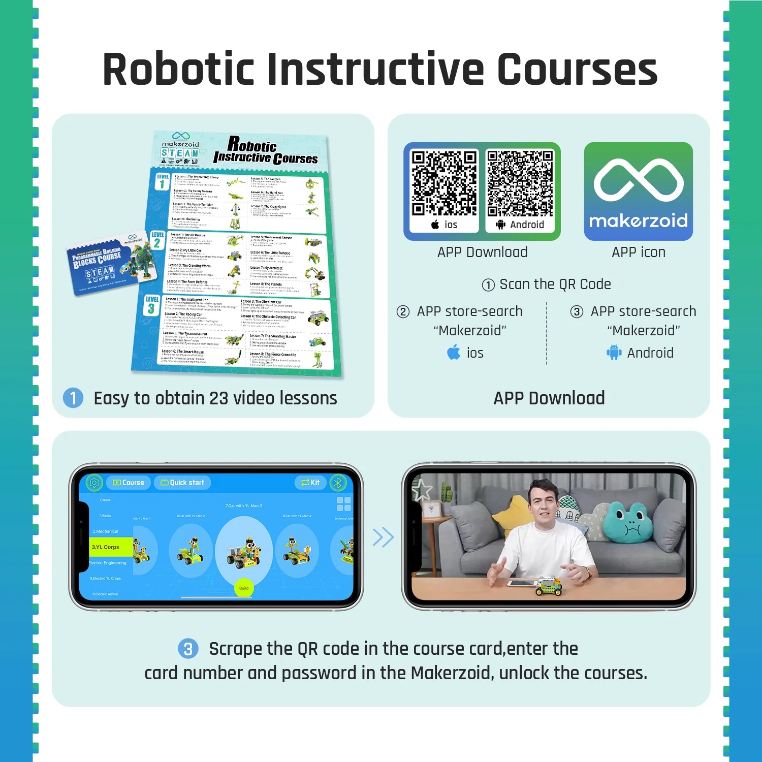 Robot Leobotics - Robot Construction Programmation Robot Master Standard 100 In 1 Makerzoid 4