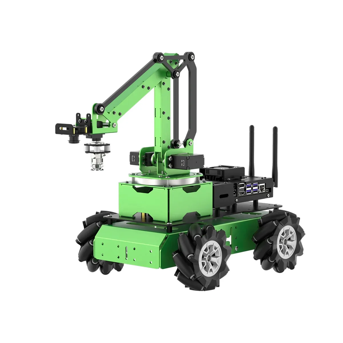 Robot de construction à programmer bras Hiwonder Jetson Nano inclus avec châssis de roues Mecanum holonomes
