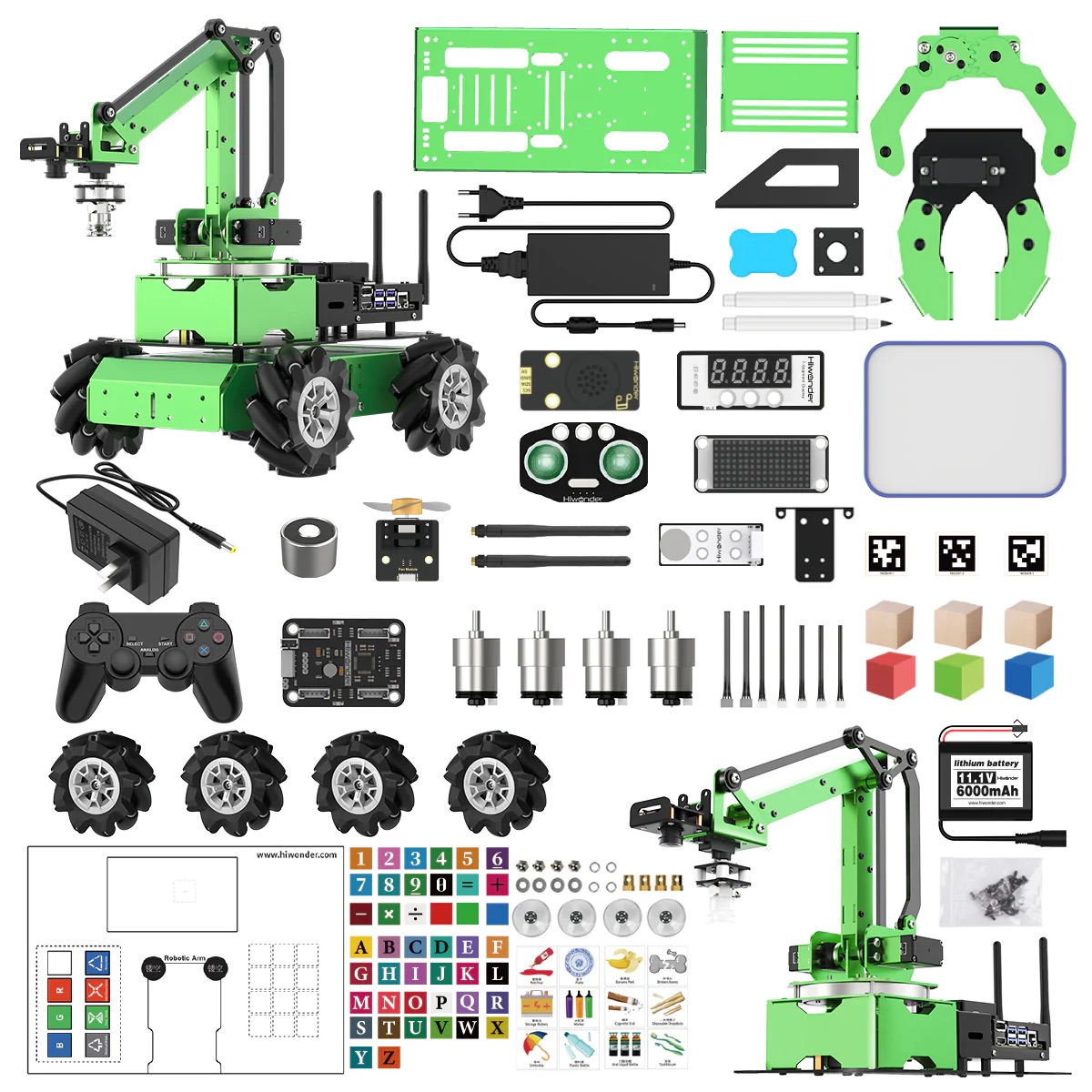 Robot Leobotics - Robot Construction Programmer Bras Robot Hiwonder Jetmax Pro Jetson Nano 2