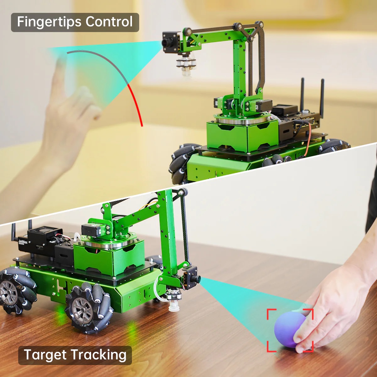 Robot Leobotics - Robot Construction Programmer Bras Robot Hiwonder Jetmax Pro Jetson Nano 6