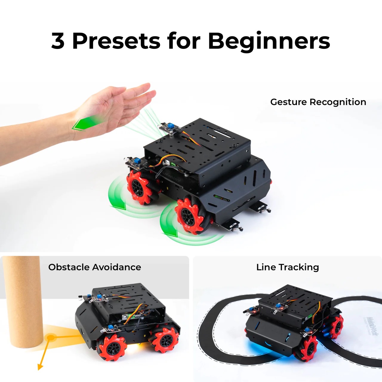Robot Leobotics - Robot Construction Programmer Mbot Mega Makeblock 3