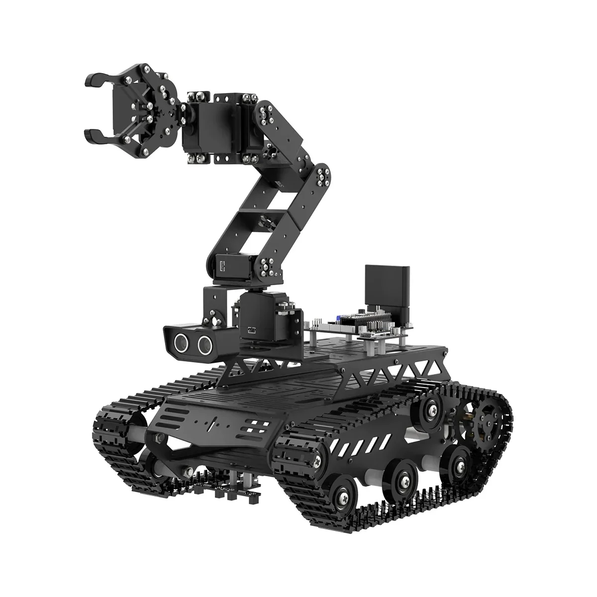 Robot de construction voiture chenilles avec bras robotique Hiwonder Tankbot Track pour la programmation STM3 - Image 3