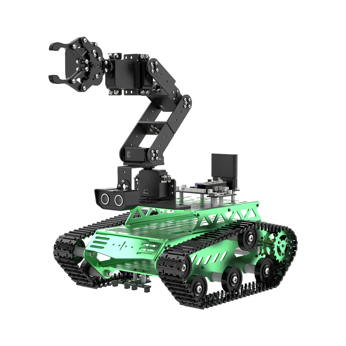 Robot Leobotics - Robot Construction Voiture Chenilles Bras Robotique Hiwonder Tankbot Track Programmation Stm3 3
