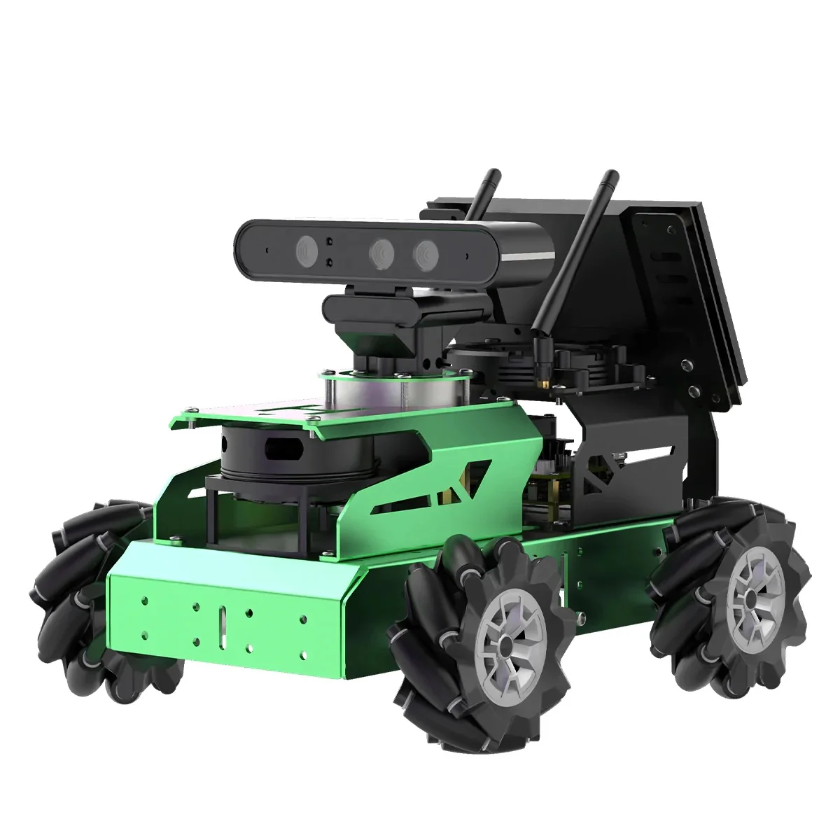 Robot contruction et programmation voiture Hiwonder JetAuto ROS Jetson Nano écran tactile caméra Lidar cartographie SLAM navigation édition avancée