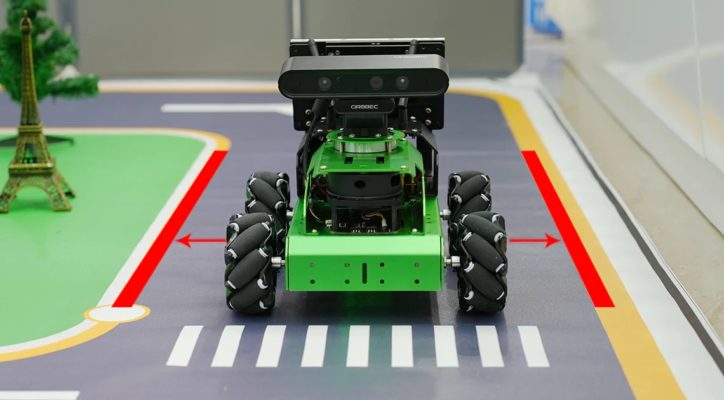Robot contruction et programmation voiture robot Hiwonder JetAuto ROS Jetson Nano avec écran tactile de caméra de profondeur Lidar, prise en charge de la cartographie SLAM et de la navigation 