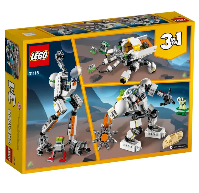 Robot d'extraction spatiale LEGO Creator construction - Image 2