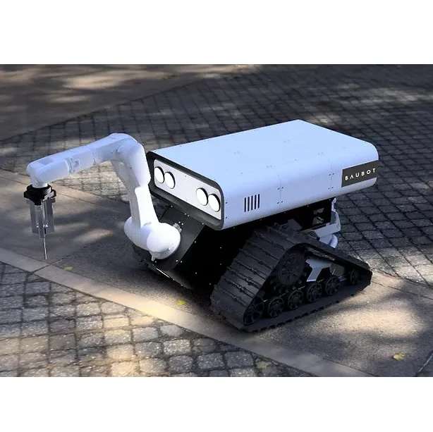 Robot de construction Baubot MRS10-100  / robot compact et flexible Printstones GmbH mobile compact léger