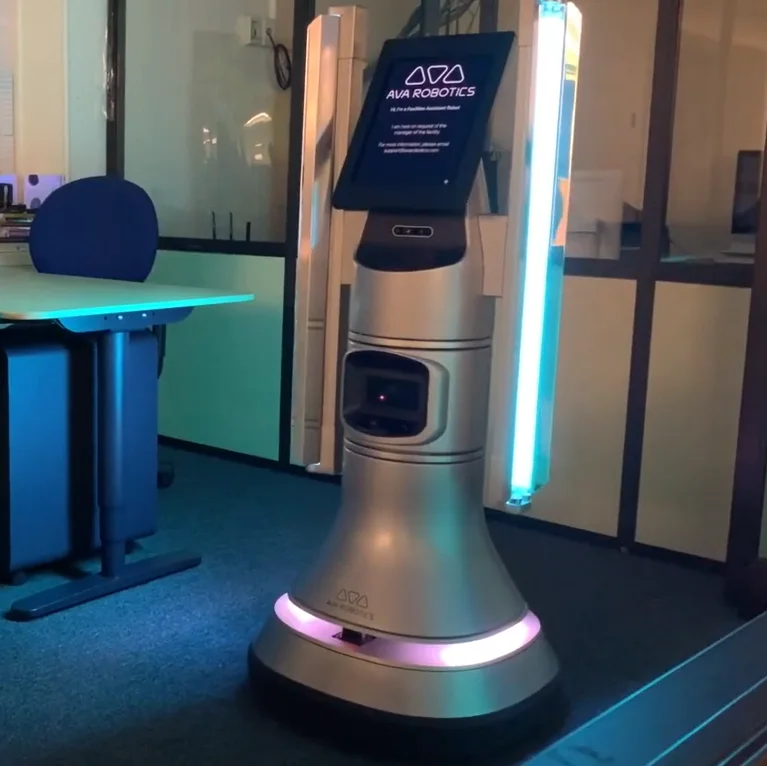 Robot de désinfection Ava Robotics nettoyage sante sécurité - Image 2