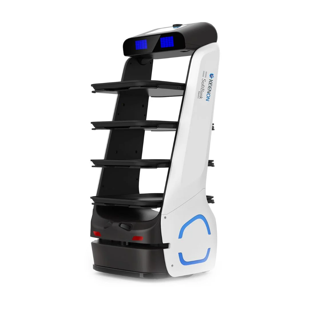 Robot de livraison service à table restaurant Keenbot T5 LASER SoftBank Robotics
