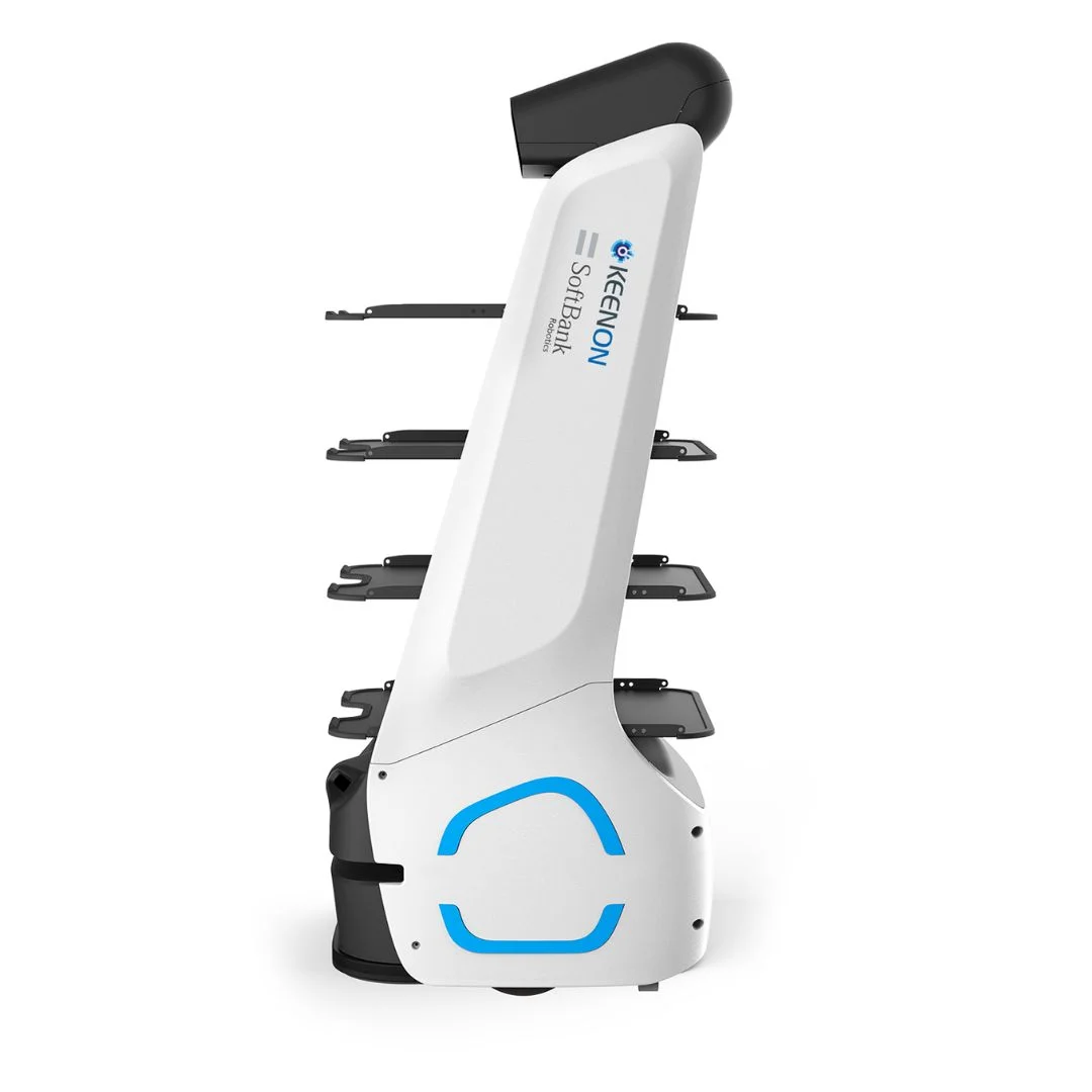 Robot de livraison service à table restaurant Keenbot T5 LASER SoftBank Robotics - Image 3