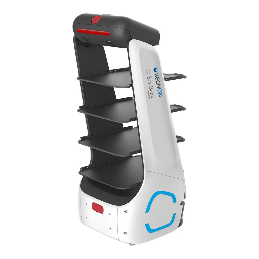 Robot de livraison service à table restaurant Keenbot T5 LASER SoftBank Robotics - Image 4