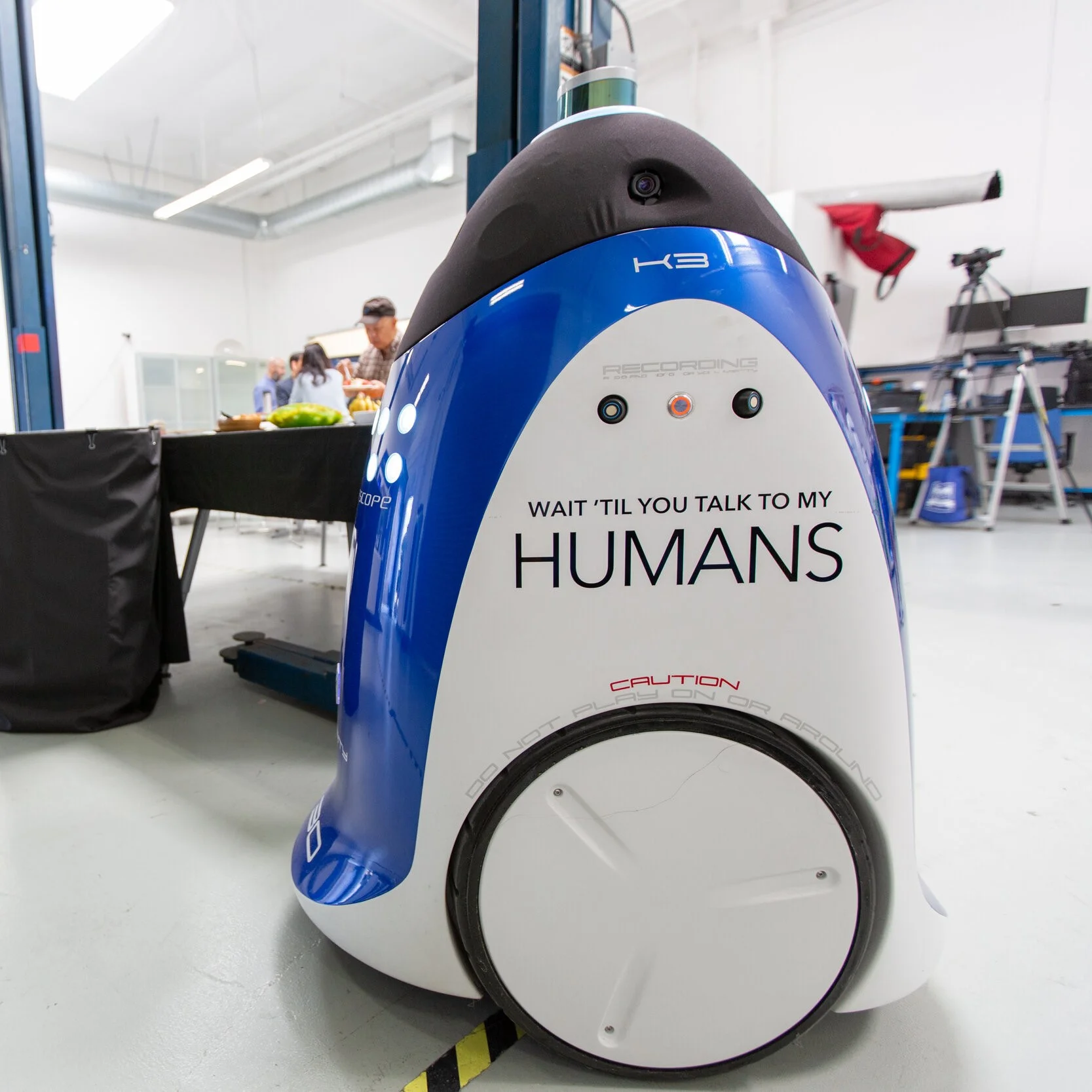 Robot de sécurité autonome pour utilisation intérieur K3 ASR Knightscope sécurité