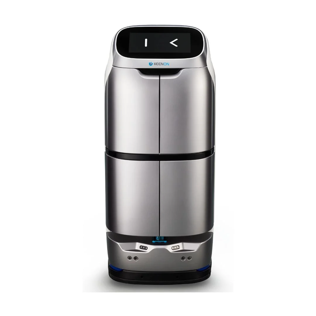 Robot de service livraison de plateaux restaurant Keenbot W3 SoftBank Robotics