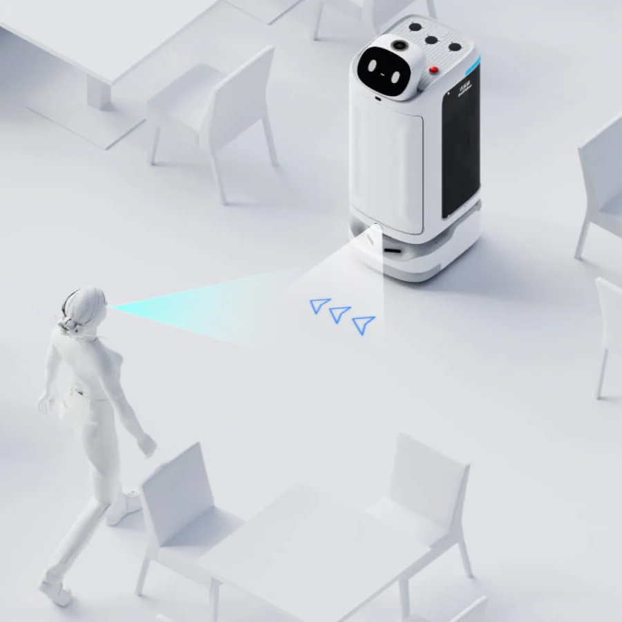 Robot de service livraison polyvalent Pudu Robotics SwiftBot - Image 6