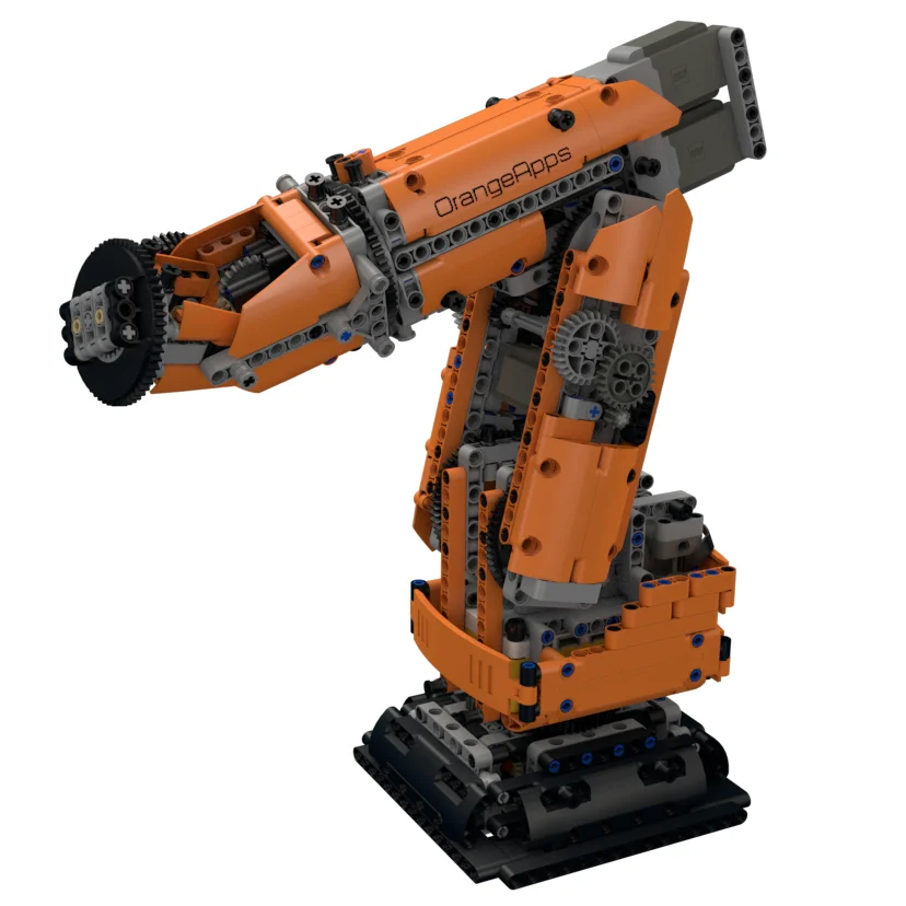 Robot Educatif à monter et à programmer OrangeApps KUKA & Lego école et formation