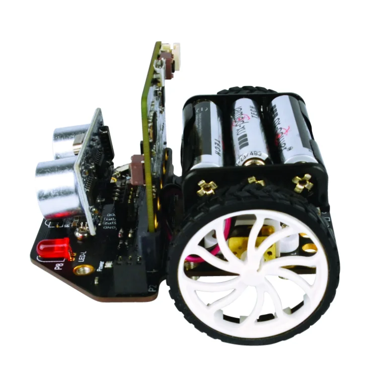 Robot éducatif construction micro:bot avec carte micro:bit programmation en kit DFRobot micro:Maqueen - Image 2