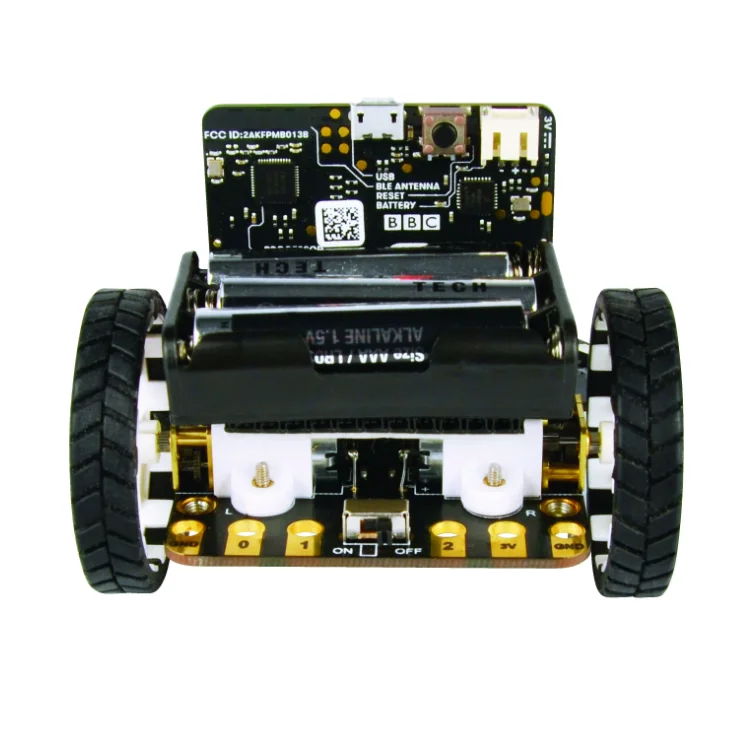 Robot éducatif construction micro:bot avec carte micro:bit programmation en kit DFRobot micro:Maqueen - Image 3