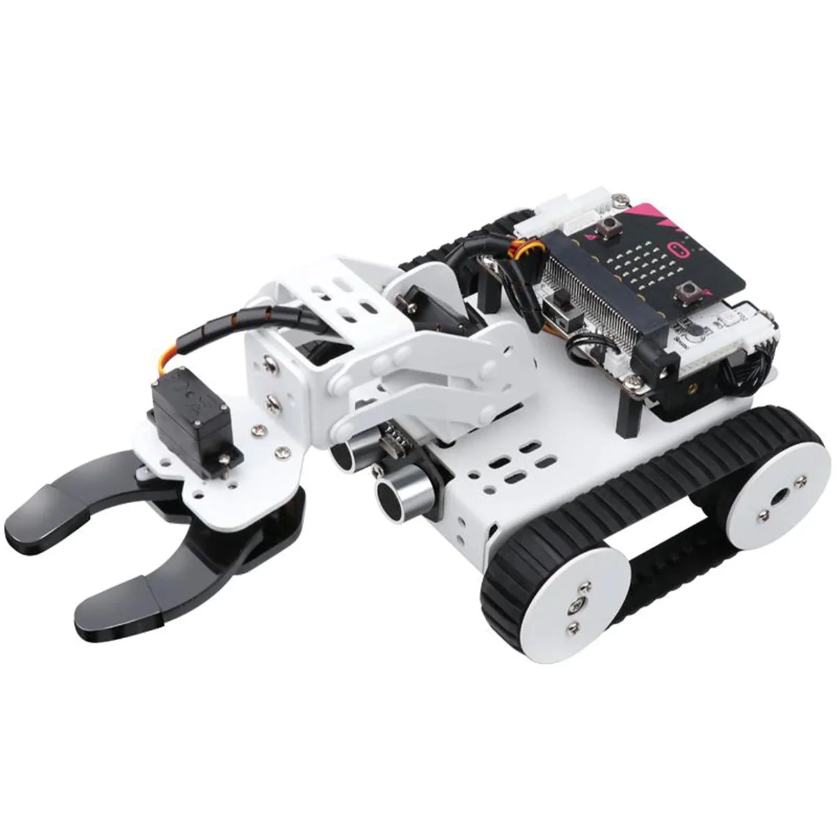 Robot éducatif de construction programmable Qtruck Hiwonder micro:bit 4 en 1 modèles - Image 4