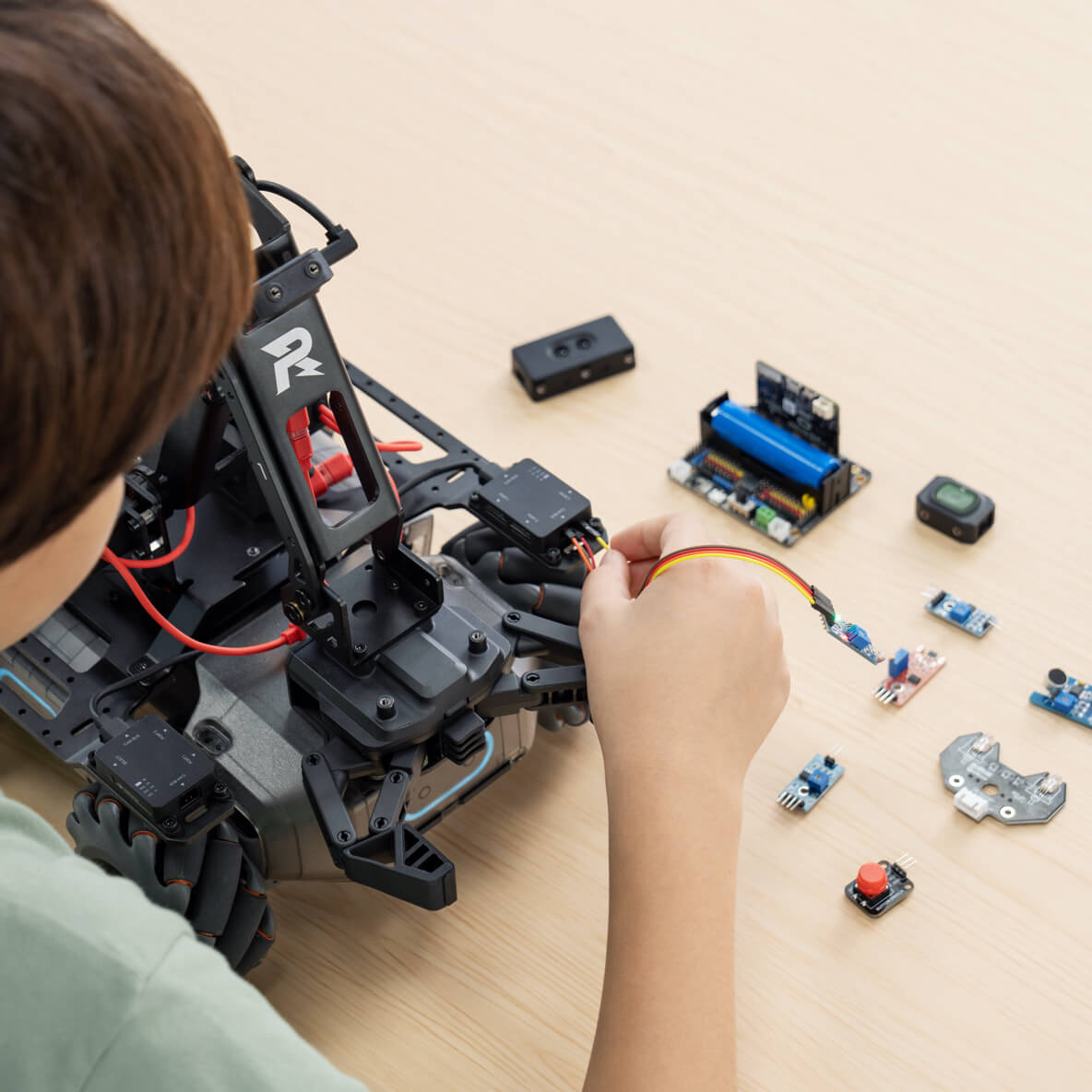 Robot Leobotics - Robot Educatif Monter Programmer Dji Robot Master Epcore 3