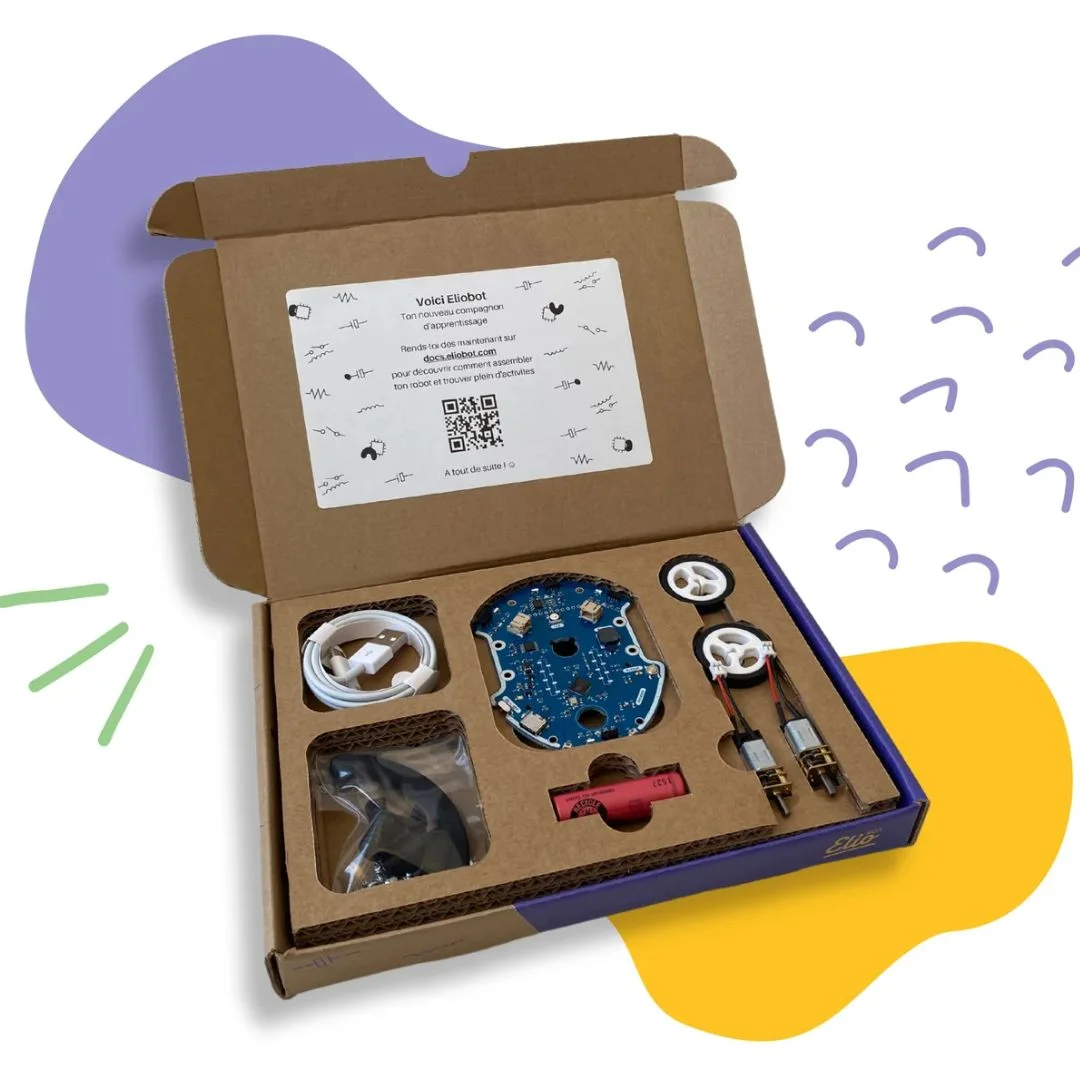 Robot éducatif programmable à construire Eliobot - Image 3