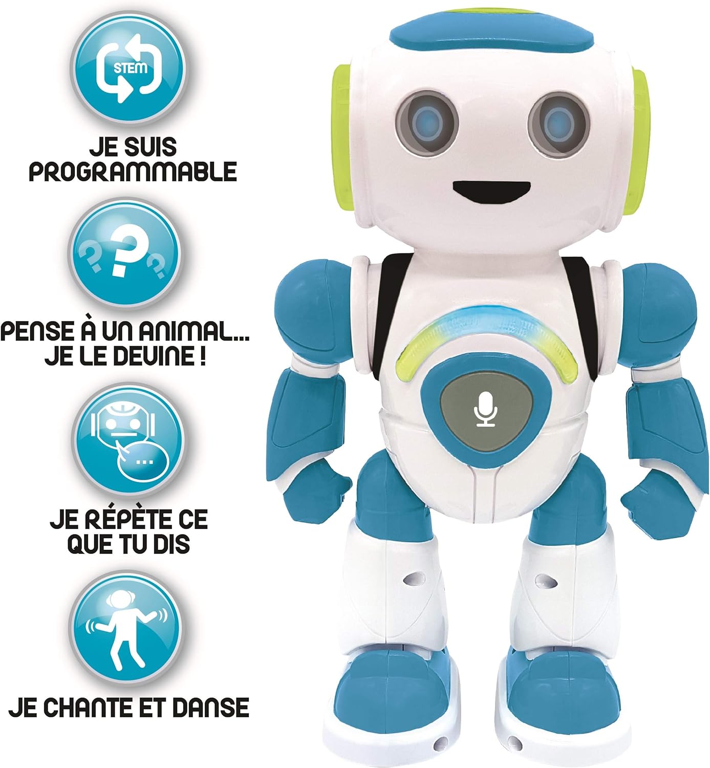 Robot Leobotics - Robot Educatif Programmable Stem Intelligent Power Man Lexibook 3