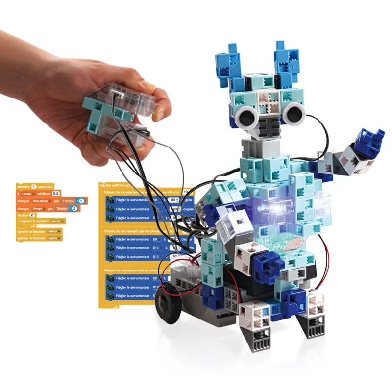 Kit construction programmation Robots Élémentaires Ecole Robots Speechi