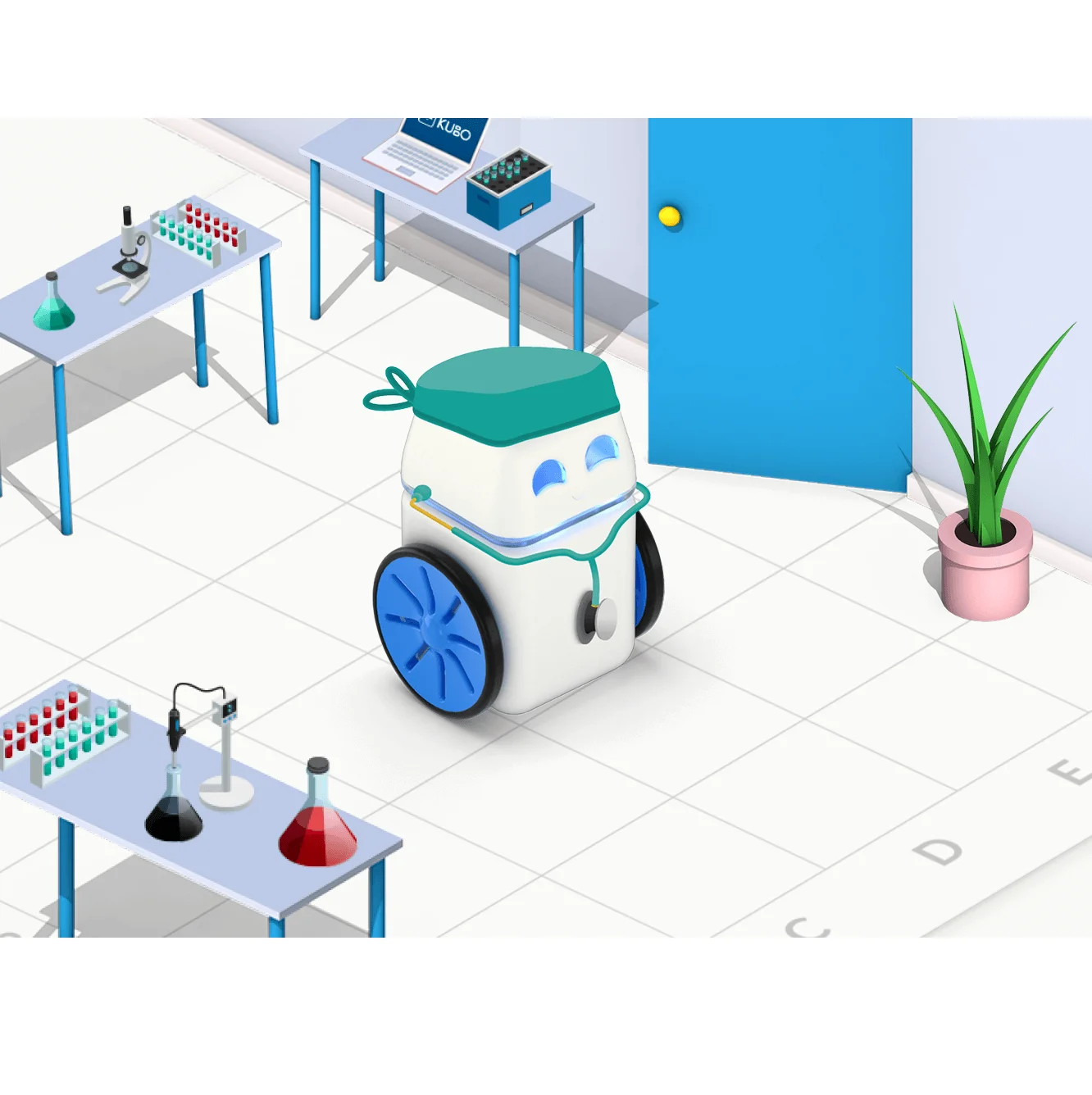 Robot Education à programmer seulement Kubo Robotics Hands-On codage informatique - Image 3