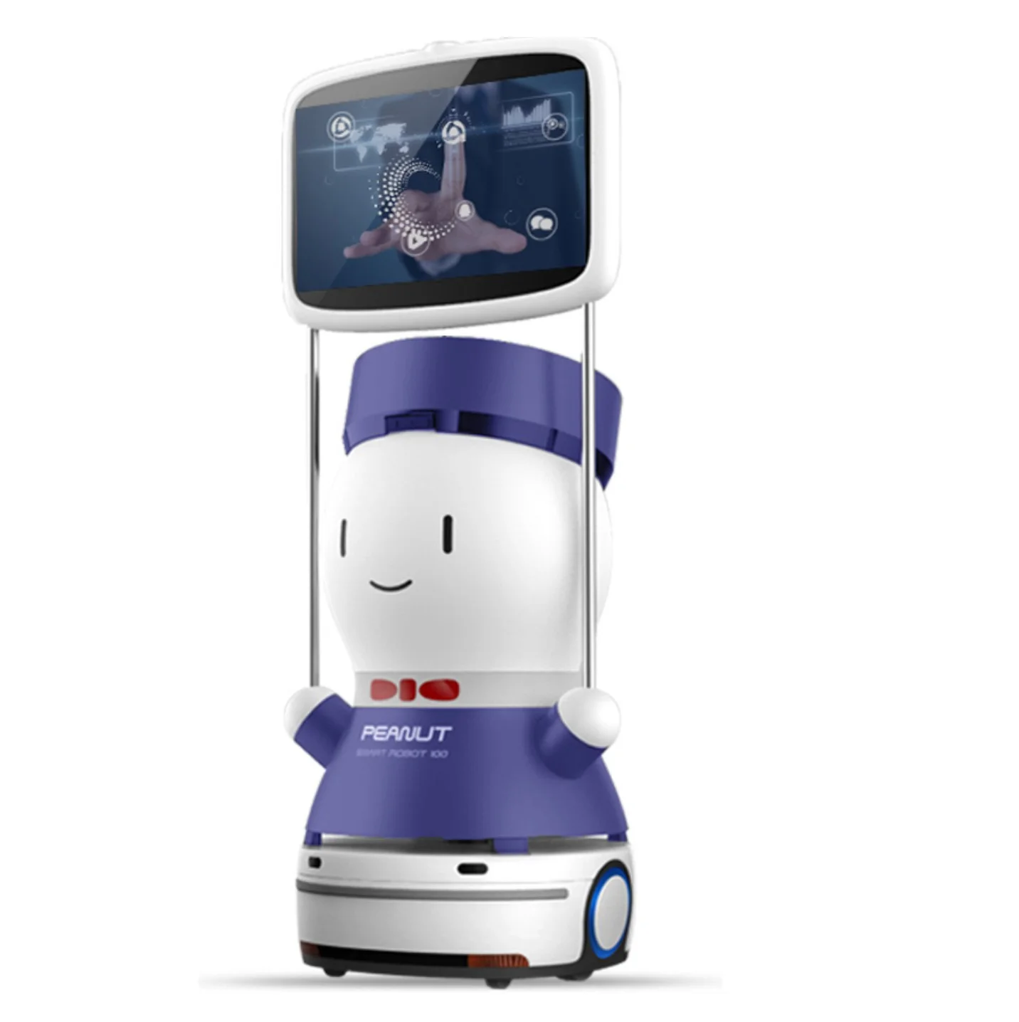 Robot Guide Keenon Robotics Peanut technologie de positionnement et navigation autonome