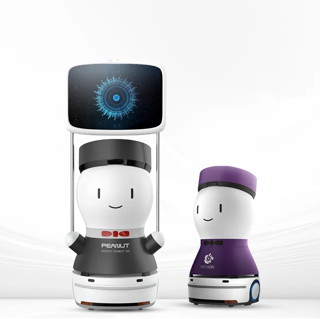 Robot Guide Keenon Robotics Peanut technologie de positionnement et navigation autonome - Image 2