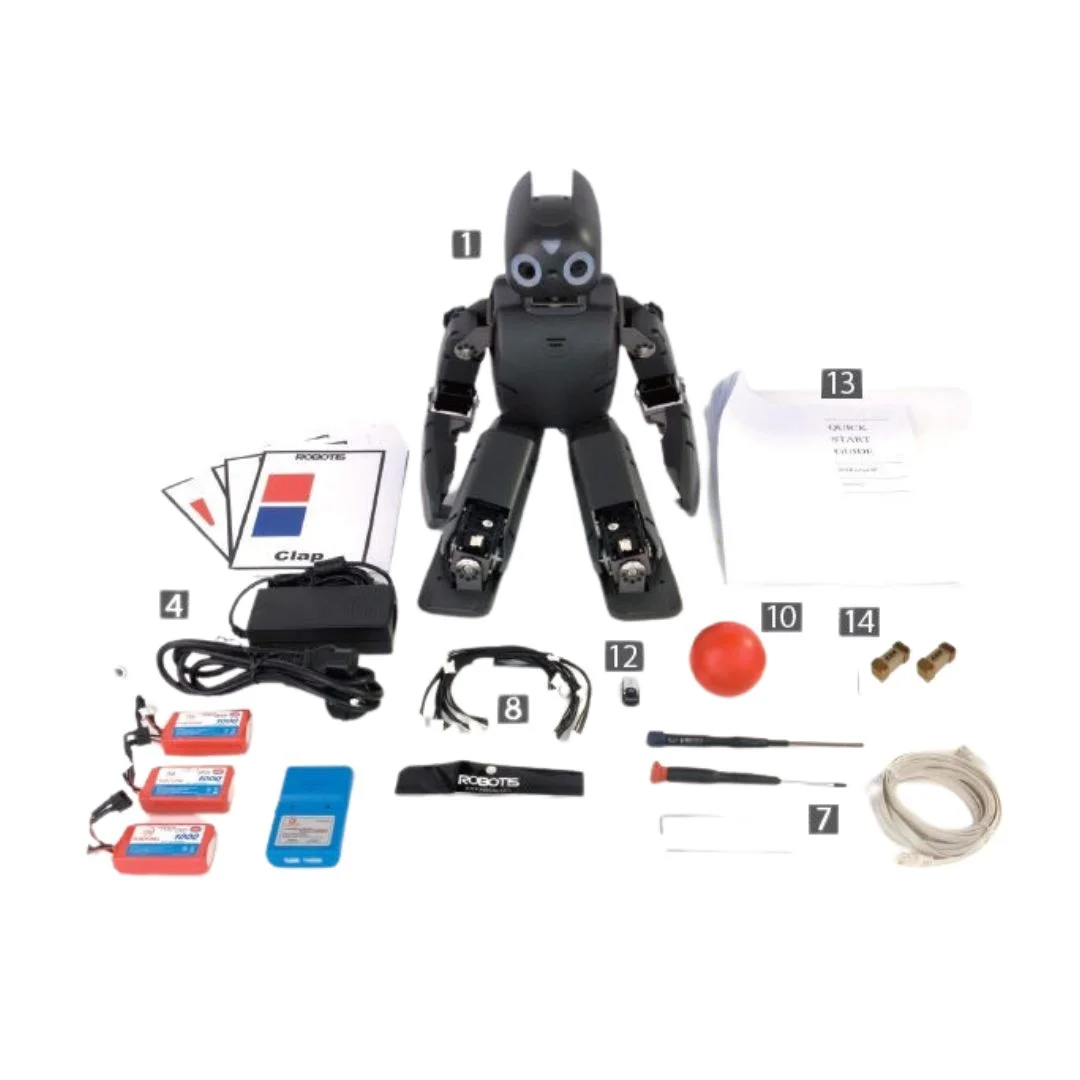 Robot humanoïde mouvement flexible plate-forme open source DARWIN-OP Robotis - Image 2