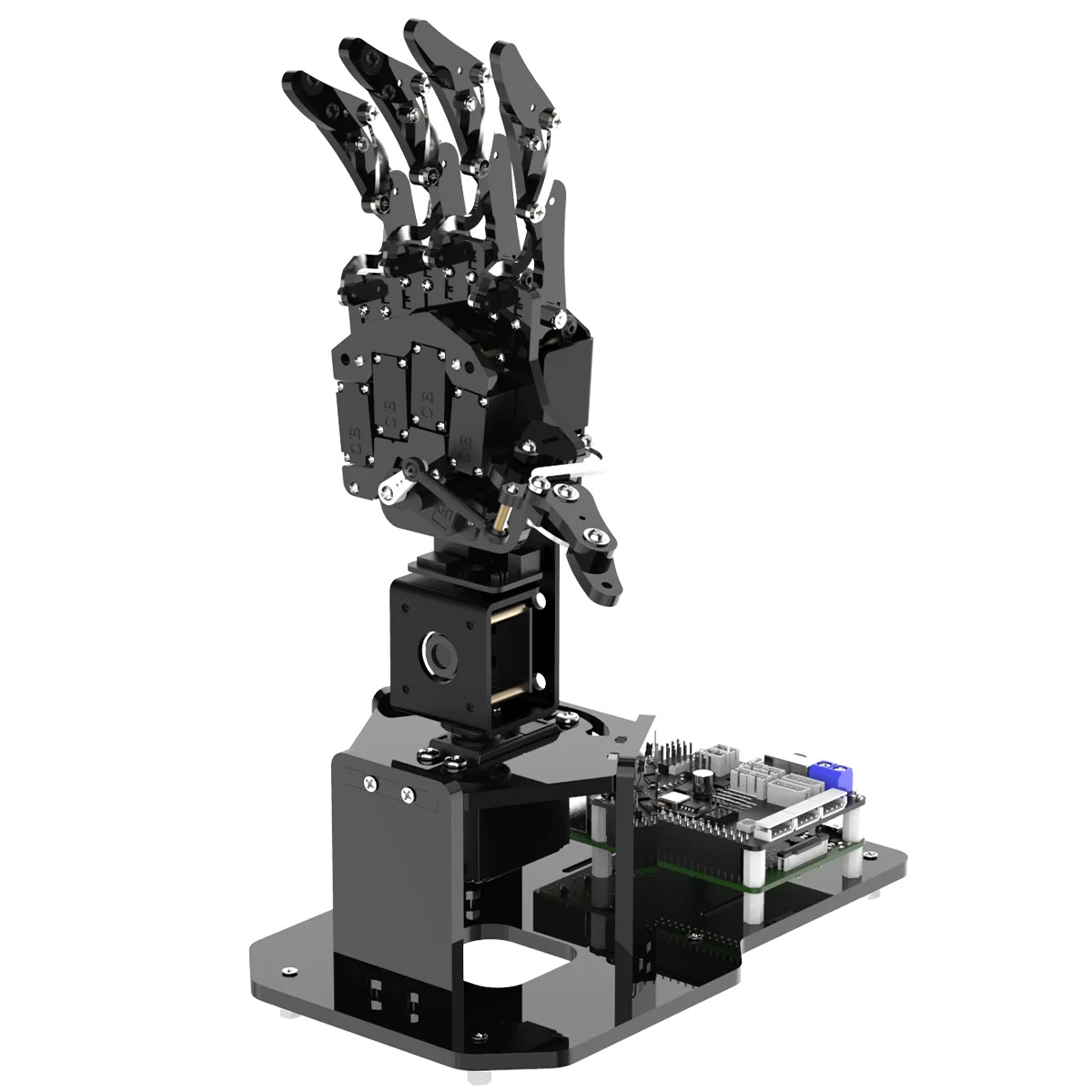 Robot Leobotics - Robot Humanoide Construction Programmation Bras Main Hiwonder Uhandpi Raspberry Pi 4b 4 Go Robotic Hand Ai Vision Programmation Python 1