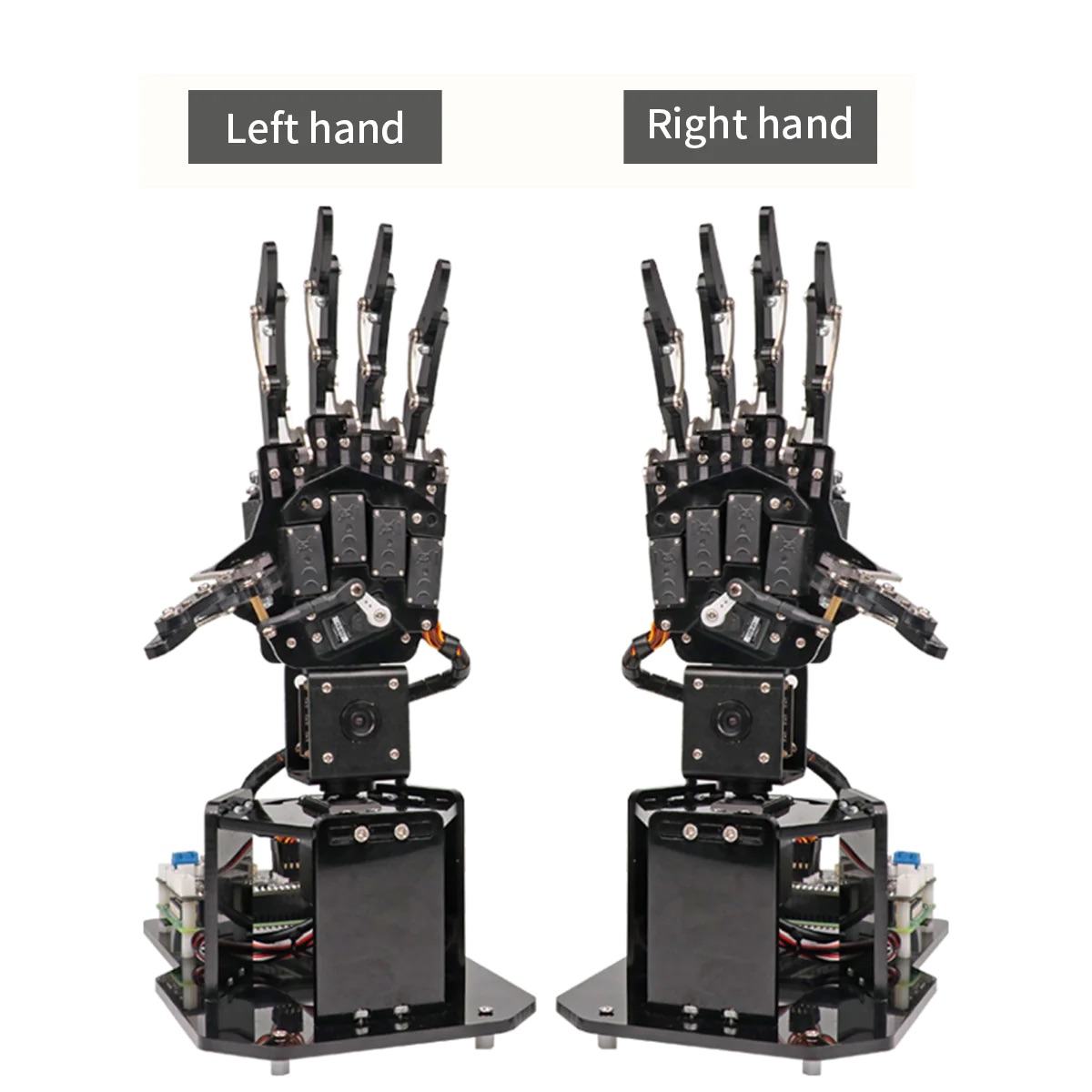 Robot Leobotics - Robot Humanoide Construction Programmation Bras Main Hiwonder Uhandpi Raspberry Pi 4b 4 Go Robotic Hand Ai Vision Programmation Python 3