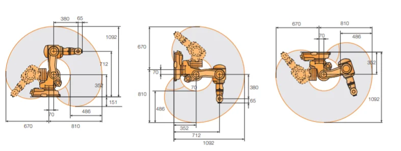 Robot 6 axes industriel ABB IRB 140-6/0.8 - Image 2