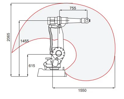 Robot 6 axes industriel ABB IRB 2400/16 - Image 2