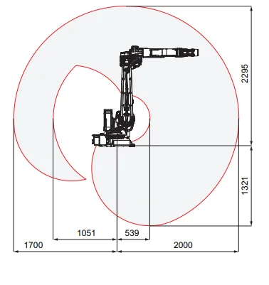 Robot 6 axes industriel ABB IRB 2600ID-8/2 - Image 2