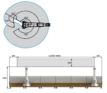 Robot 3 axes industriel ABB IRB 5350 - Image 2