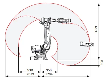 Robot 6 axes industriel ABB IRB 6790-205/2.80 - Image 2