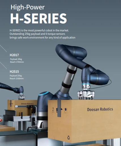 Robot collaboratif cobot 6 axes industriel Doosan H2017 - Image 2