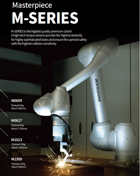 Robot collaboratif cobot 6 axes industriel Doosan M1013 - Image 2