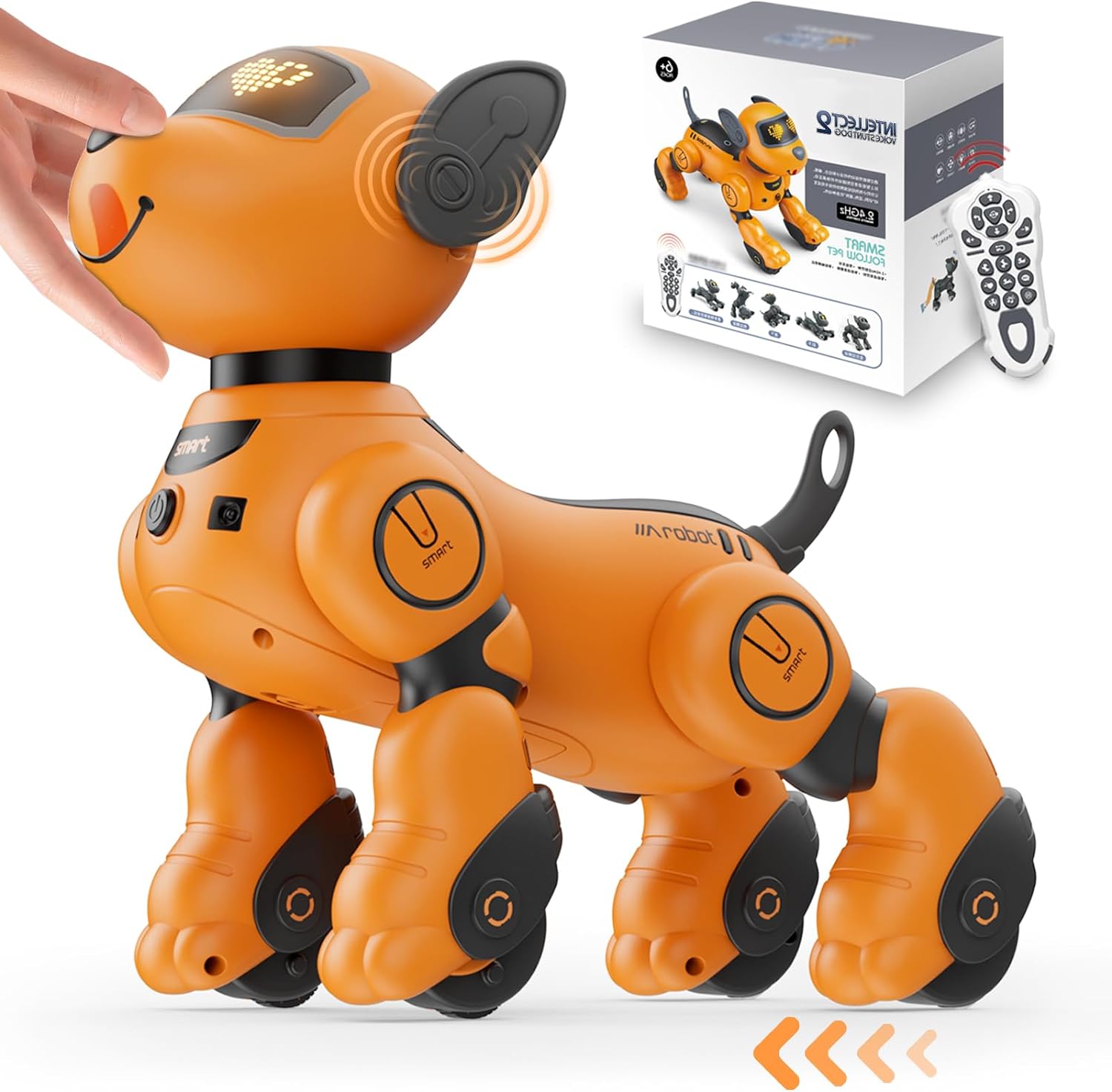 Robot Leobotics - Robot Jouet Chien Telecommande Danse Programmable Musique Vatos 1