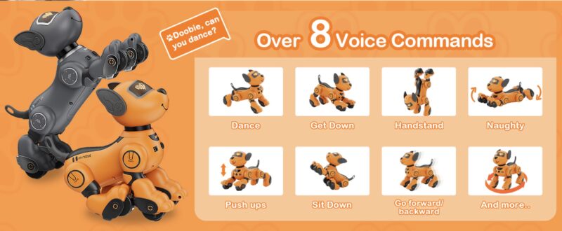 Robot Jouet Chien Télécommandé Danse Programmable Musique VATOS