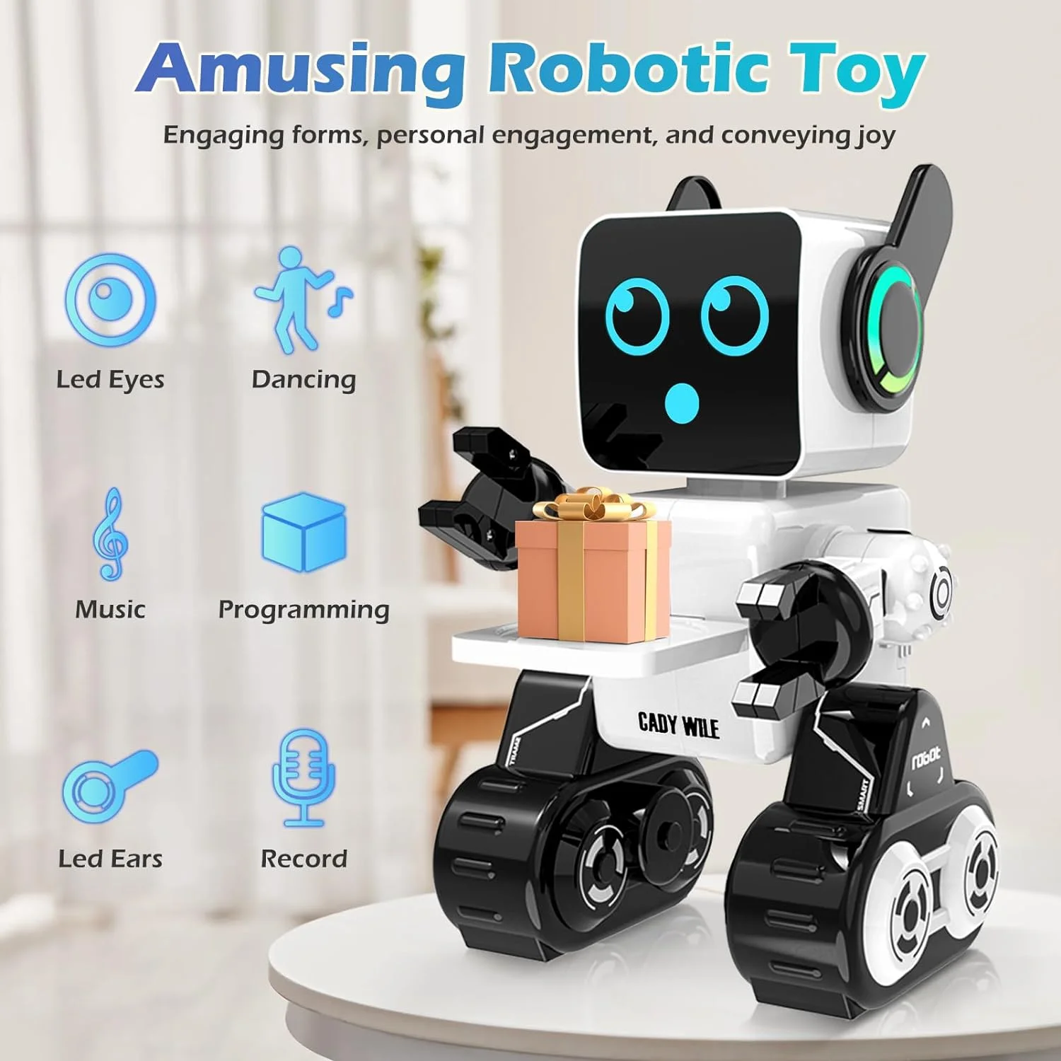 Robot Jouet Éducatif Programmable Application et Télécommande Anysun - Image 3