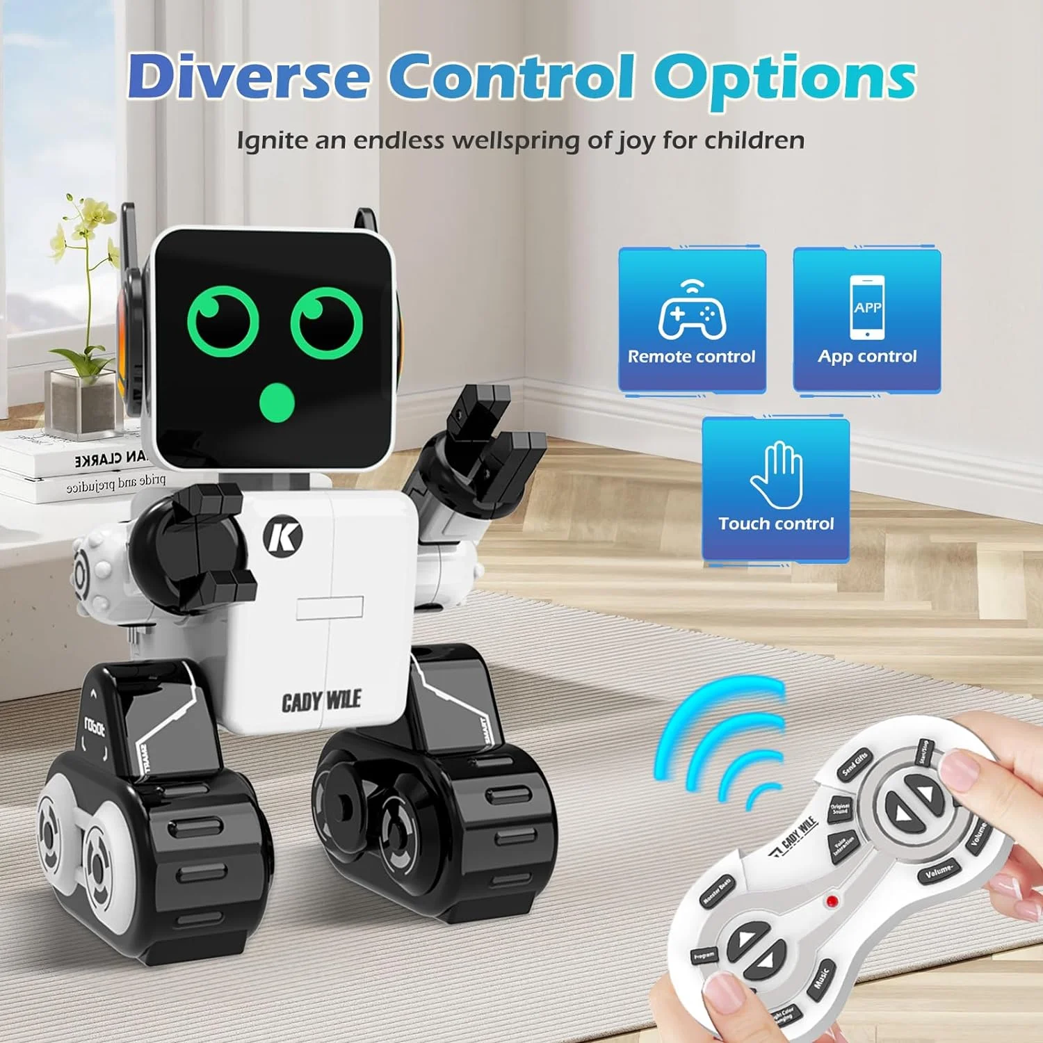 Robot Jouet Éducatif Programmable Application et Télécommande Anysun - Image 4
