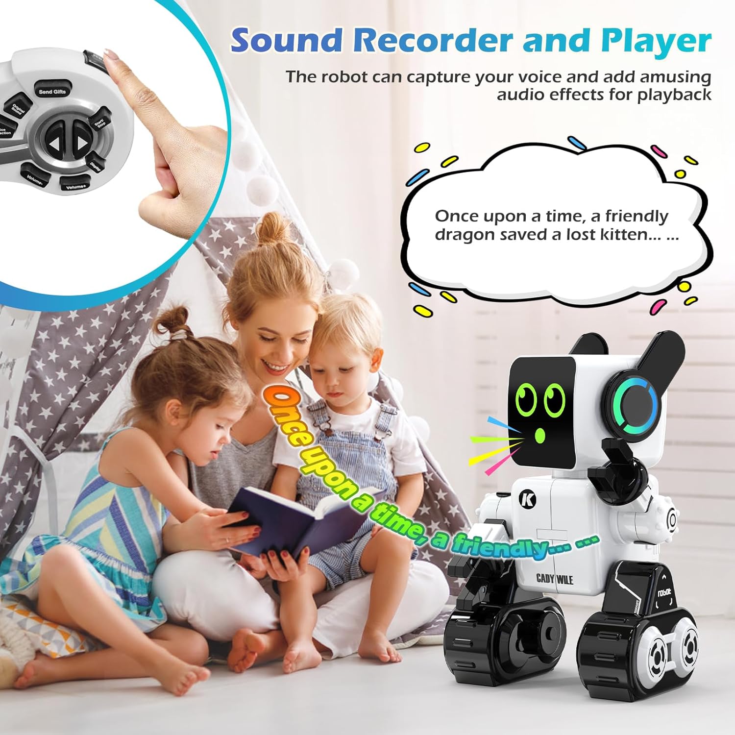 Robot Jouet Éducatif Programmable Application et Télécommande Anysun - Image 5
