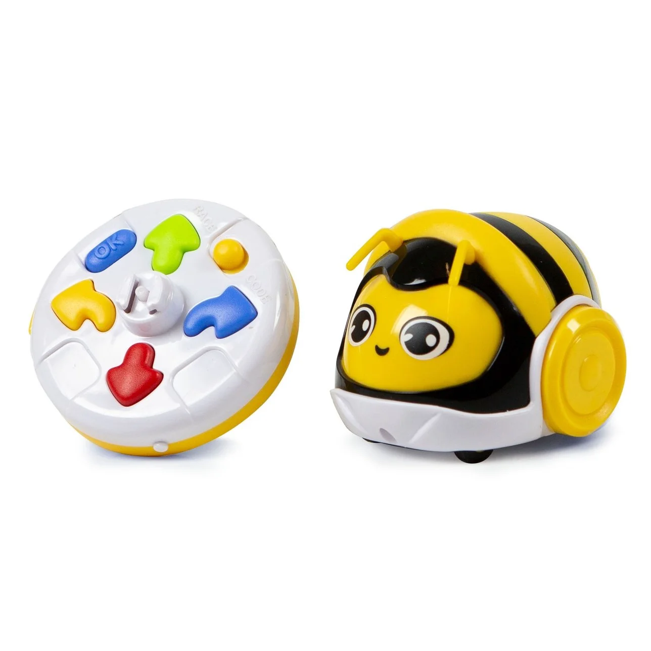 Robot jouet éducatif programmation Racing bug Abeille Clementoni