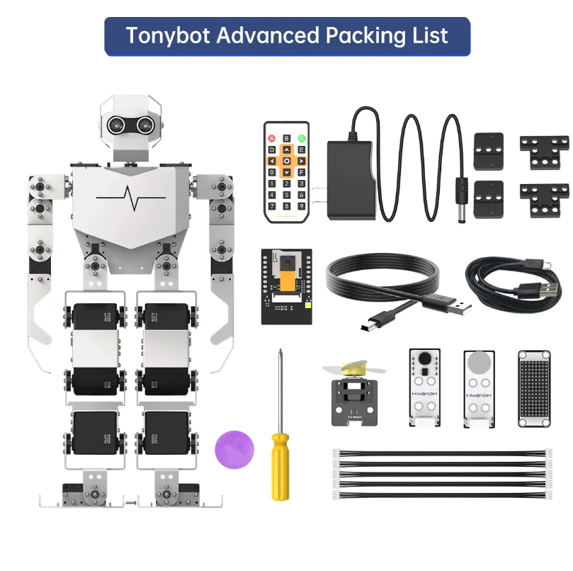 Robot Kit construction humanoide Tonybot programmation éducatif Hiwonder Arduino - Image 2
