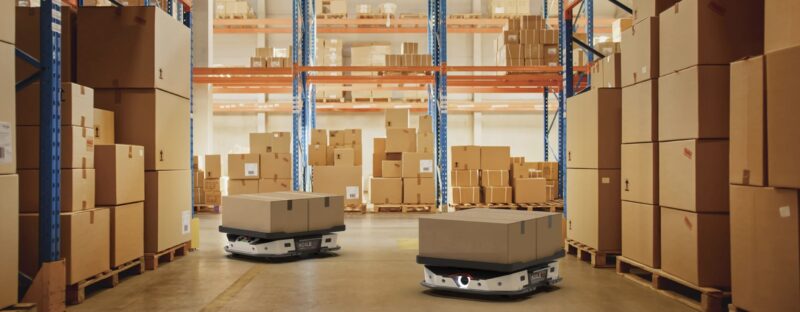 Robot Mobile AGV 2 roues intérieur Tracer Agilex