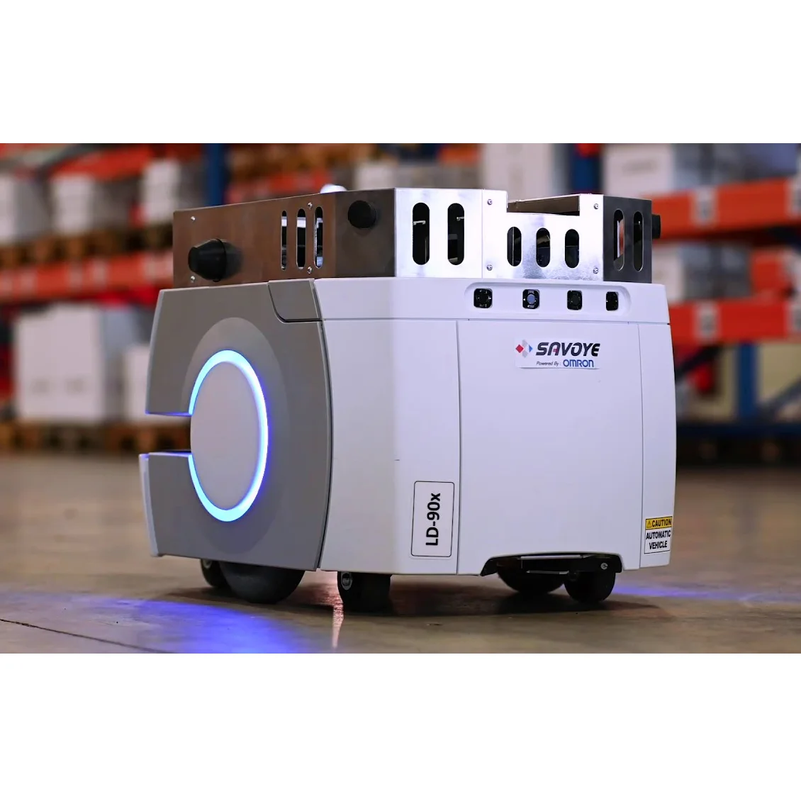 Robot mobile AGV AMR logistique Savoye & Omron