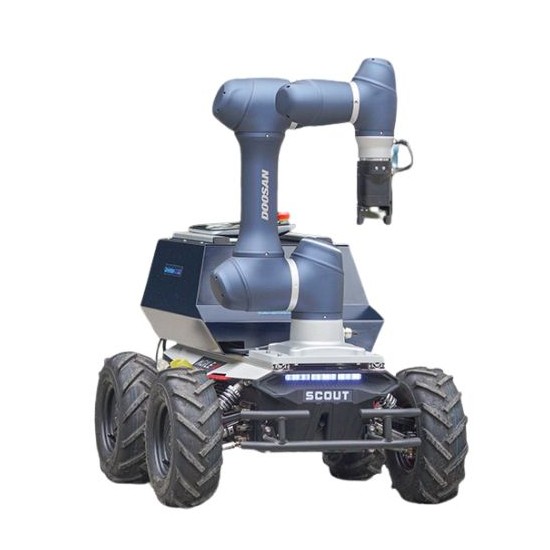 Robot Leobotics - Robot Mobile Bras Robotique Scoutsan 1